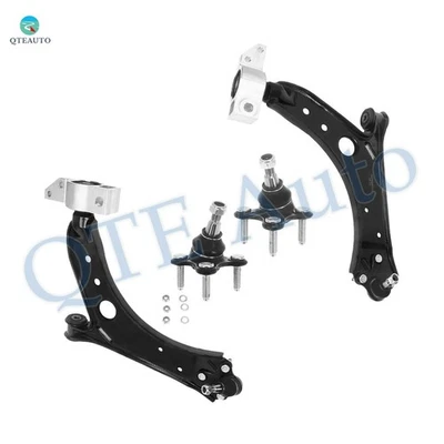 Set 4 Front Lower Control Arm-Suspension Ball Joint To 2007-2009 Audi A3 Quattro - Image 1 of 4