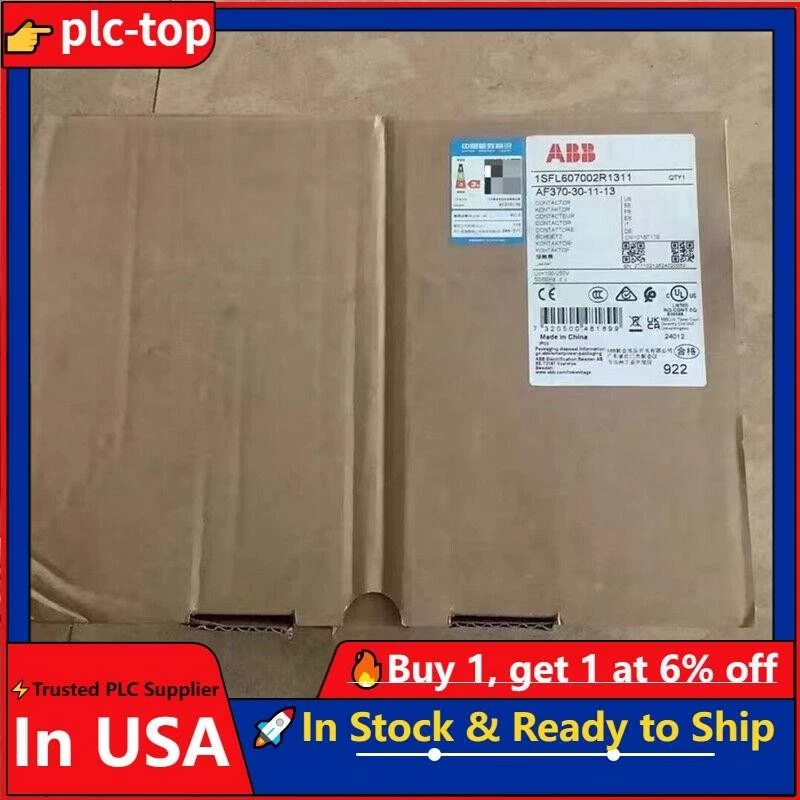 1Pcs New ABB AF370-30-11-13 - Image 1 of 1