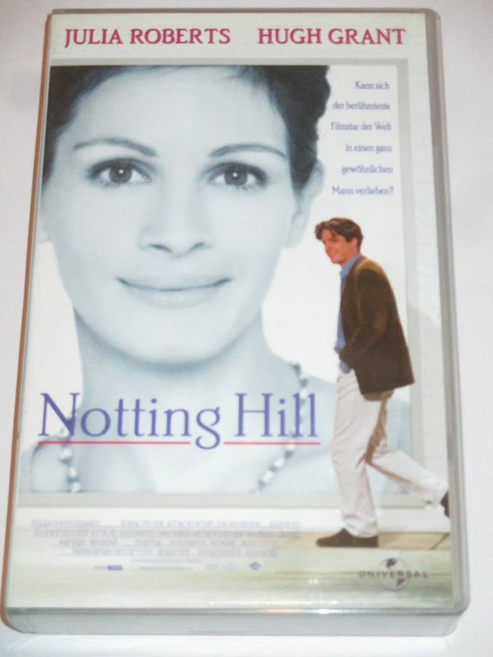 Universal - Notting Hill - VHS/Komödie/Julia Roberts/Hugh Grant - Bild 1 von 1