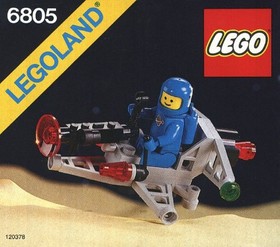 Lego Space Astro Dasher (6805) Instruction Booklet Only