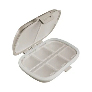 Travel Pill Box Organizer Medicine Container Dispenser Case with 8 Compartments - Picture 1 of 7