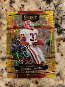 2022 Select Draft Picks TERRELL DAVIS Gold Laser Prizm Parallel - Picture 1 of 2