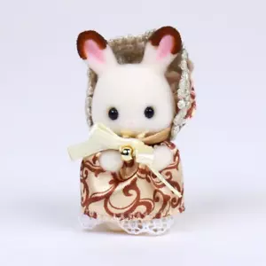 Calico Critters Sylvanian Families C-74 Chocolate Rabbit Baby - Edición Limitada - Imagen 1 de 7