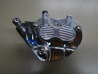 PINZA DE FRENO DELANTERA HARLEY CUSTOM BILLET 4 PISTONES Foto 1 de 4