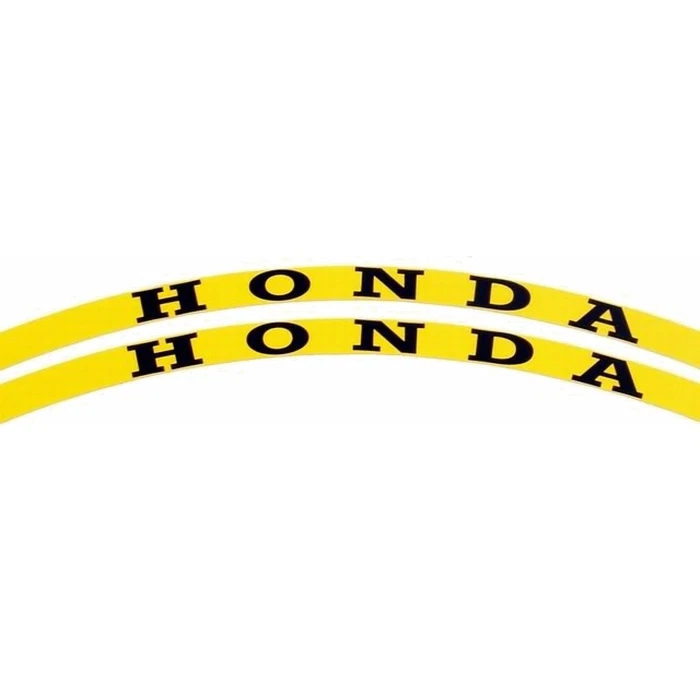 Yellow HONDA Rim Stripes Tape - CBR 300R 500R 600RR 1000RR CB1000 RC51 954 650F - Image 1 of 1