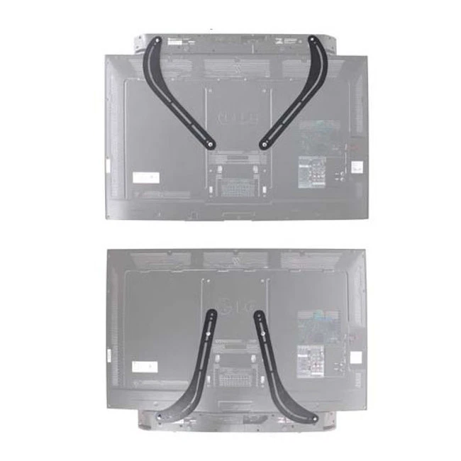 Universal Steel Soundbar Speaker Bracket Mount Above or Below TV - Corner Mount - Image 1 of 1