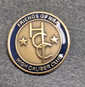 Friends Of NRA High Caliber Club Hat Lanyard Jacket Pin NEW - Picture 1 of 1