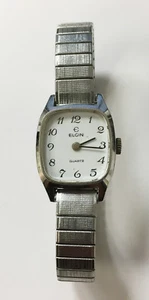 Elgin DZ815-Y432 Vintage Genuine Women's Watch Analog Battery Silver Tone Case - Picture 1 of 5