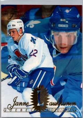 1994-95 Flair Hockey - #148 Janne Laukkanen - Image 1 of 2