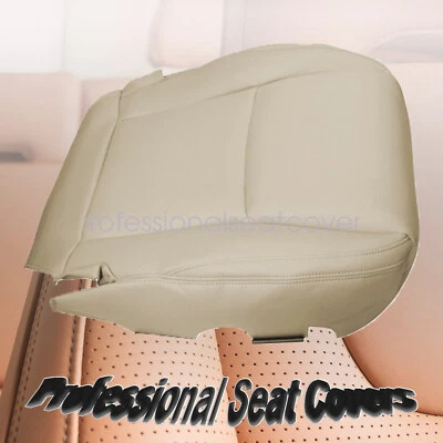Capa de assento de couro marrom para Lexus GX470 2003-2009 substituição parte inferior do passageiro - Imagem 1 de 4
