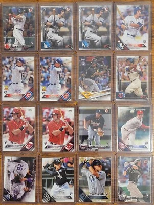 Rookie Card 16 Lot Topps Seager Benintendi Schwarber Bell Sano Nola Story - Image 1 of 4