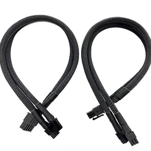 Cavo di alimentazione doppio mini 6 pin a 8 pin cavo scheda grafica 6 pin - Foto 1 di 1