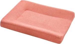 2 x TERRY COTTON Baby Changing Mat Cover 50x70cm Sponge Terracota MACHINE WASH - Picture 1 of 6