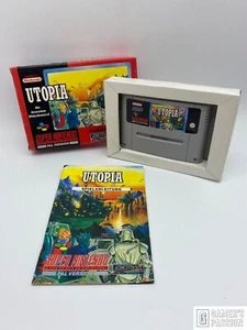 Utopía • Super Nintendo SNES • Buen estado • EN CAJA • EMBALAJE ORIGINAL • probado 🙂 - Imagen 1 de 12