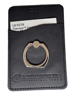 Walt Disney Cast Member Exclusive Phone Mounted Card Holder w/ Finger Loop - Picture 1 of 2