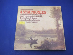 Brahms Four Symphonies,  2721067, 4 Record Set With Score - Imagen 1 de 2