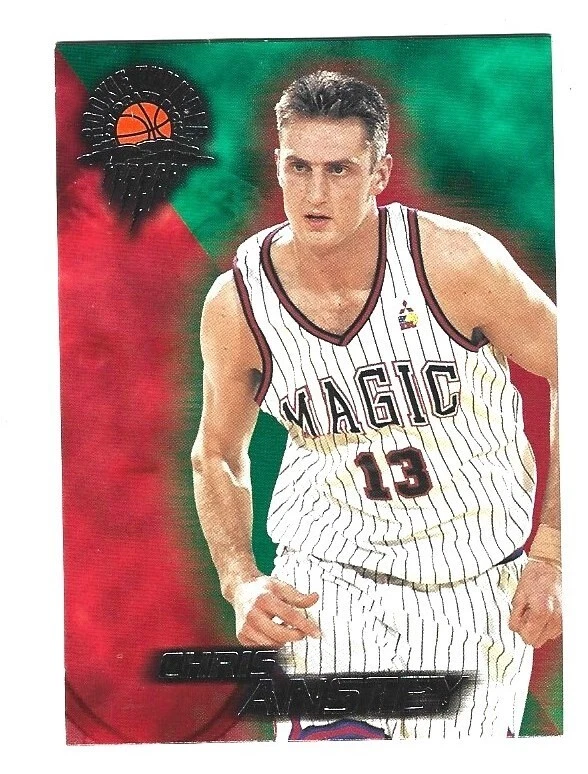 D 1997 Wheels Rookie Thunder Basketball Chris Anstey #18 NRMT - Image 1 of 1