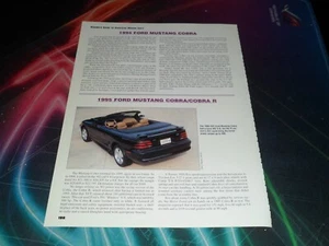 Original 1994 1995 Ford Mustang Cobra Aufschrift - Bild 1 von 1