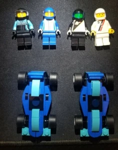 Lego Rennwagen und Minifigur Lot - Bild 1 von 8