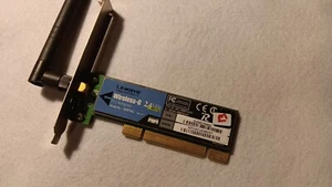 Linksys WMP54G Wireless-G LAN PCI Adapter Card - Afbeelding 1 van 2