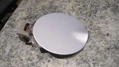 GMC Envoy Fuel Filler Gas Tank Door Moon Dust Silver Metallic Color # 407P 2007 - Image 1 of 2