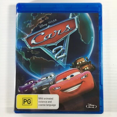 Disney Pixar Cars 2 Blu-ray Region A B C Bluray Blu ray SEALED TRACK Owen Wilson - Image 1 of 4