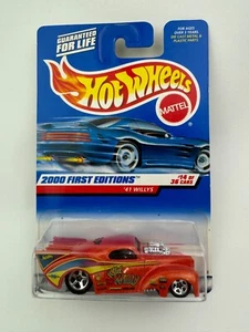 Hot Wheels 41 Willys Orange 2000 First Editions Wild Willy - Picture 1 of 7