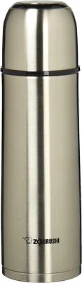 ZOJIRUSHI Stainless Water Bottle Cup Type Thermos 500ml Silver SV-GR50-XA  - Image 1 of 3