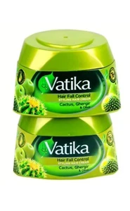 2 X 140 ml DABUR VATIKA HAIR FALL CONTROL STYLING HAIR CREAM CACTUS GHERGIR, - Picture 1 of 3
