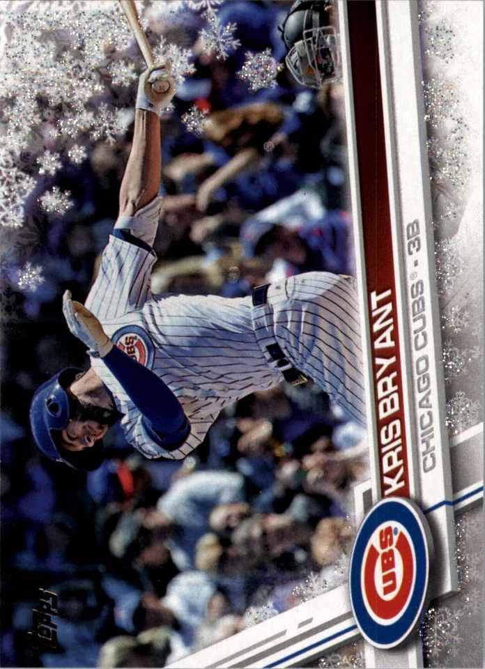 2017 Topps Walmart Holiday Snowflake Baseball Metallic YOU PICK - Image 1 of 1
