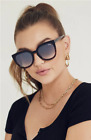 Quay Australia NOOSA 55mm Sunglasses   Black Tort / Brown Polarized  #124 New 