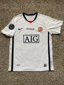 Vintage Manchester United 2008 2009 Away Football Fußball Trikot Nike Größe LARGE - Bild 1 von 12