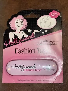 Hollywood Fashion Secrets Double Stick Fashion Tape The Originals 36 Strips New - Picture 1 of 8