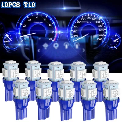 10 Bright Blue LED Kit For 1992-1999 Chevrolet Trucks Gauge Cluster  AC Controls - Изображение 1 из 4