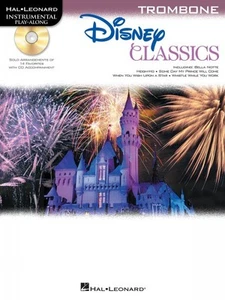 Disney Classics for Trombone Instrumental Play-Along Pack Sheet Music 000842632 - Picture 1 of 1