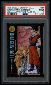 Dragon Ball Japanese Visual Adventure 95 214 Prism Son Gohan 1995 PSA 9 91713280 - Picture 1 of 2