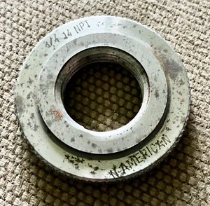 North American 3/4-14 NPT  Thread pipe Ring Gage - Picture 1 of 2