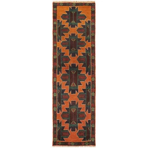Handmade Afghan Traditional Hallway Runner Wool Rug Oushak Rug 2'3x8'3 ft-R18272 - Picture 1 of 6