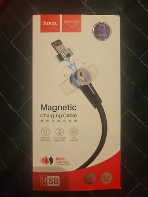 Cable cargador USB de 4 pies negro para iPhone 6 7 8 Plus iPhone 11 XR Xs Max 12 13 Foto 1 de 4