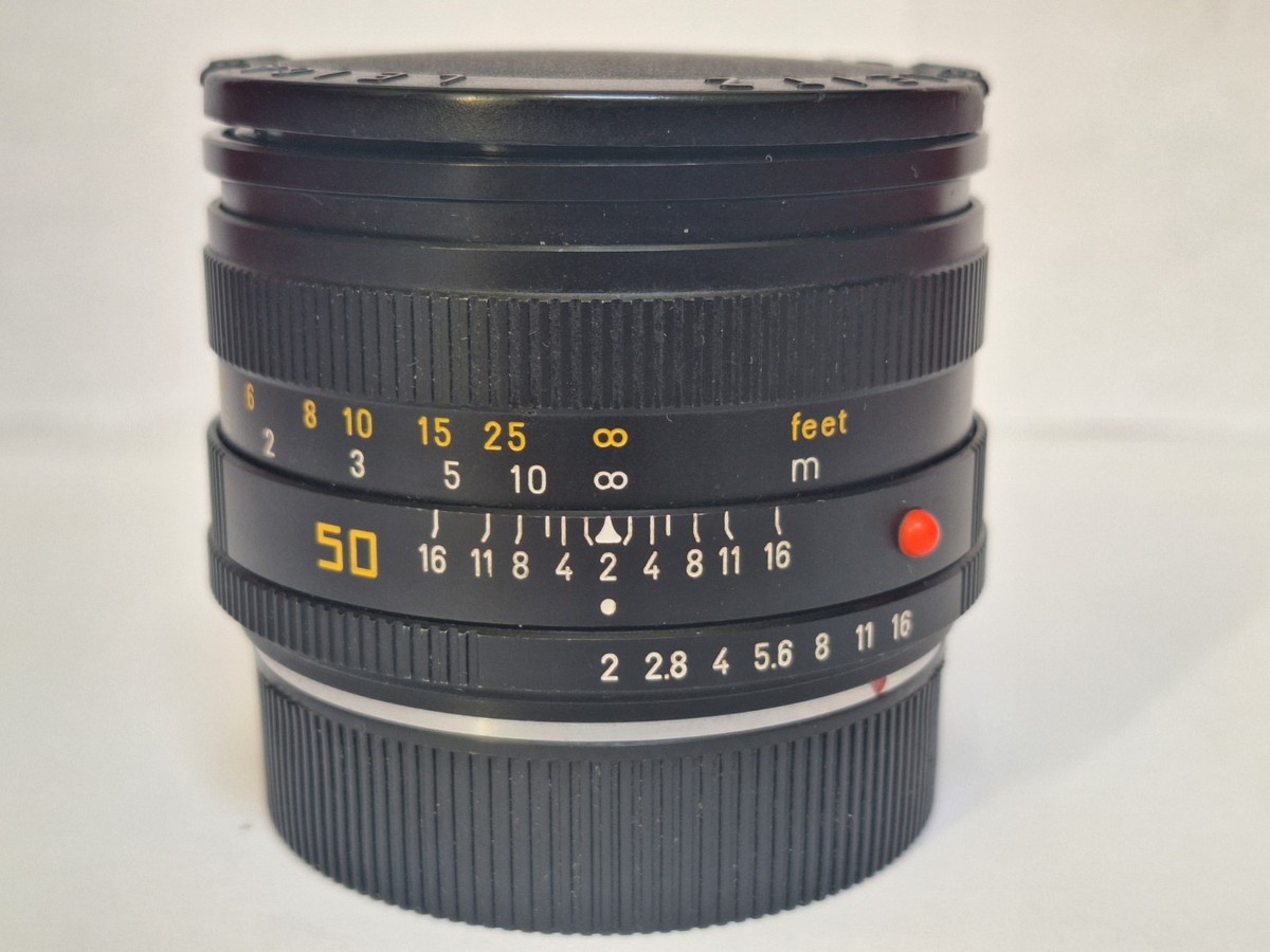値引き‼️LEICA SUMMICRON R 50mm F2 EFアダプター付き！ オールドレンズ】ライカの味わいを感じるスタンダードレンズ