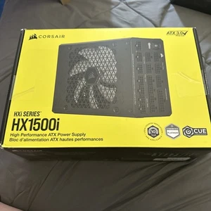 Corsair HXi Series HX1500i High Performance ATX Power Supply 80 Plus Platinum - Afbeelding 1 van 5
