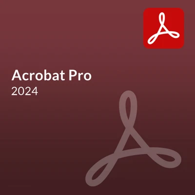 Acrobat Pro 2024 PDF  Vollversion Lebenslang Dauerlizenz Key Deutsch Windows DVD - Bild 1 von 4