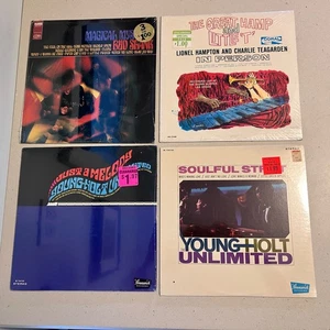(4) SEALED!! Jazz Vinyl LP Lot: YOUNG HOLT UNLIMITED Lionel Hampton BUD SHANK - Picture 1 of 11
