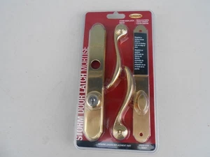 Larson CH3040701 Sturmtür Revere Einsteck Messing Drückergarnitur - Messing NEU #2 - Bild 1 von 4