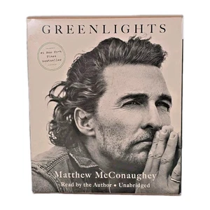 Greenlights Audiobook By Matthew McConaughey 6 CD Set 6 1/2 Hours - Picture 1 of 6
