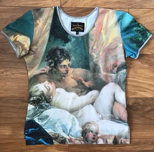 Camiseta VIVIENNE WESTWOOD Renacimiento Desnudo Arte Estampado M Algodón Rubens Boucher - Imagen 1 de 12