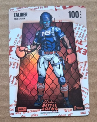 2026 Bo Jackson Battle Arena Caliber RHBF-27 Red Headliner Caleb Williams SP - Image 1 of 2