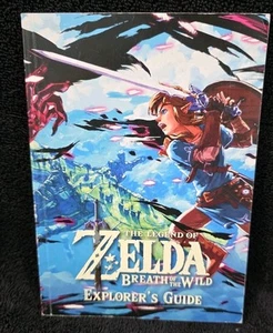 The Legend Of Zelda Breath Of The Wild - Explorers Guide Book (Manual)  - Picture 1 of 3