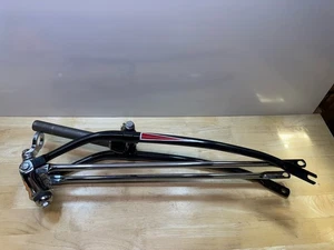 Schwinn Black Phantom Balloon Springergabel mit Steuersatz und Fenderaufhänger Nos - Bild 1 von 7