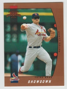 Scott Rolen 2005 Donruss Team Heroes Showdown Bronze #299 SSP /100 HOF Cardinals - Picture 1 of 2